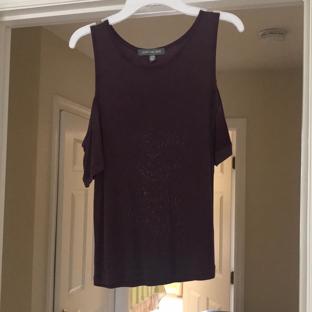 American Eagle Don’t Ask Why Cold Shoulder Top